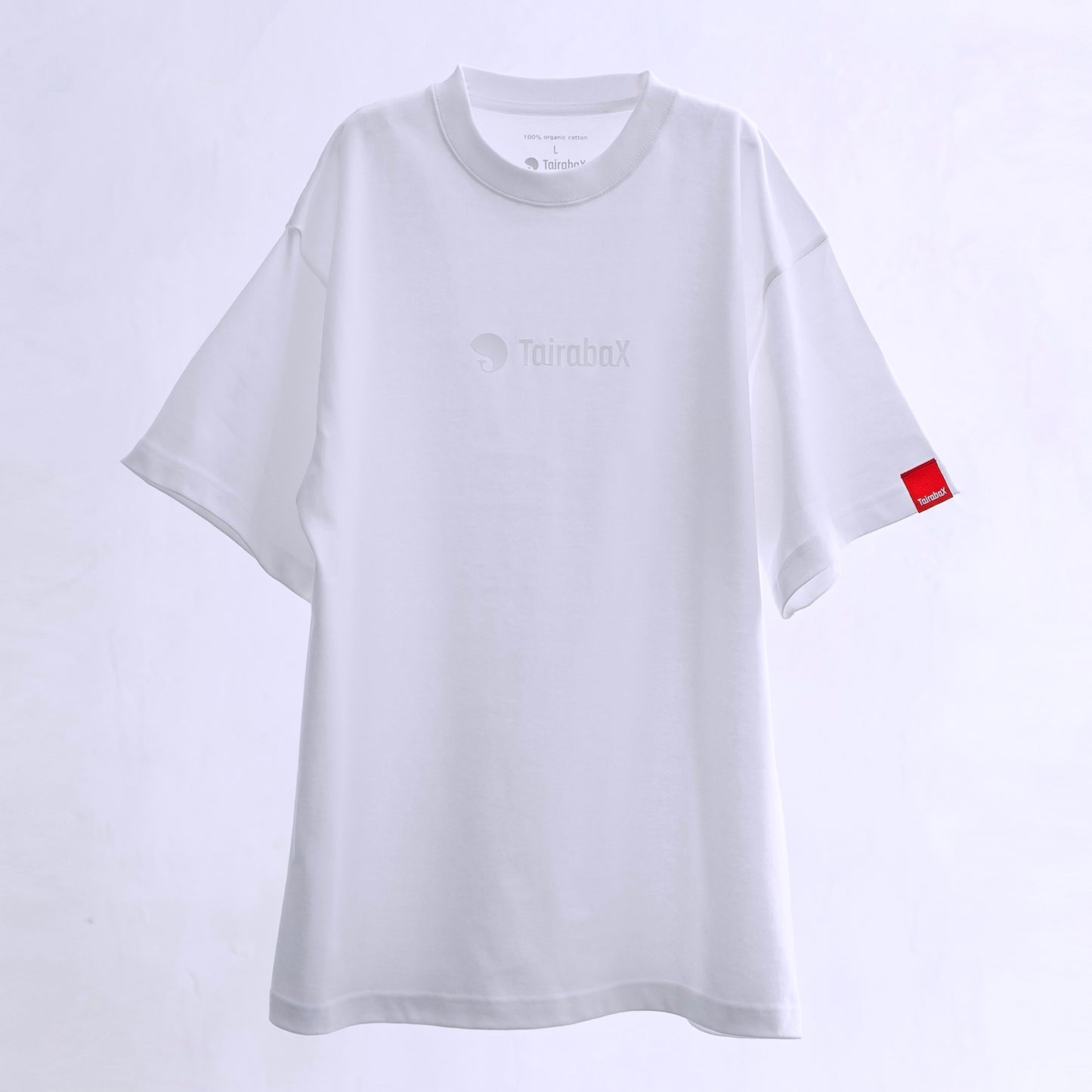 多層シリコーンプリント 8.2oz オーガニックコットン T-Shirt