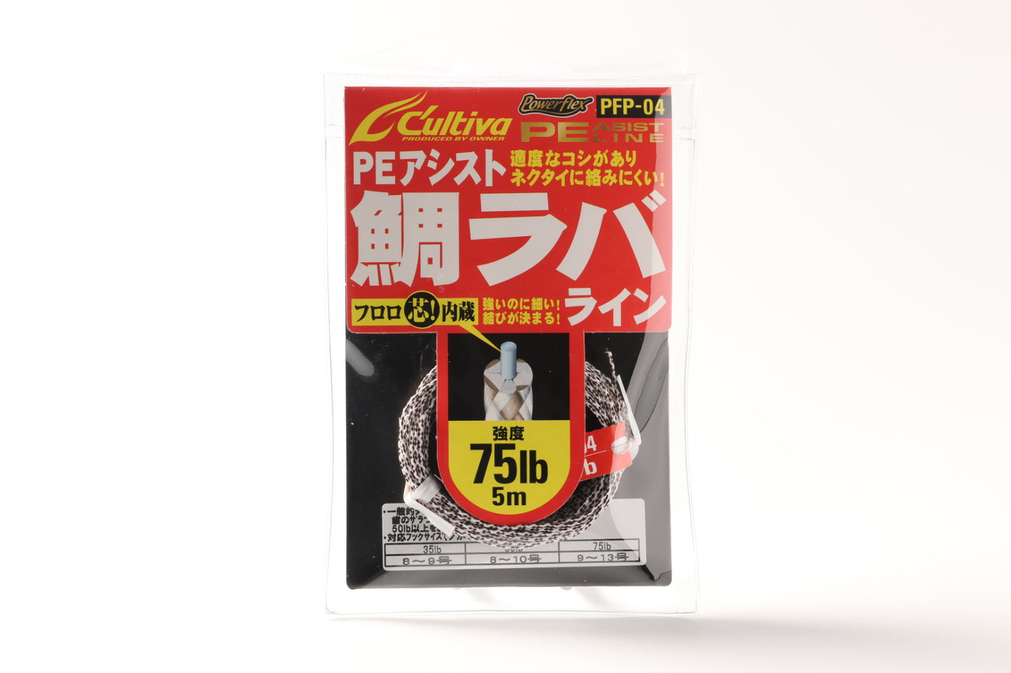 PEアシスト 鯛ラバライン